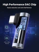 Перехідник UGREEN кутовий Type-C - 3.5 mm для навушників DAC-чип (20194) - зображення 2