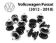 VAG Клипса крепления обшивки карты двери Volkswagen Passat 2012 - 2018 (7L6868243) 10 шт - изображение 1