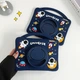 Чехол детский Silikon Power с подставкой и ремешком Apple iPad 11" 2025 (A16) Космонавт Blue - изображение 6