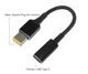 Кабель для зарядки ноутбука Lenovo Type-c female to USB pin male (Type-c - гнездо / USB pin - штекер ) - изображение 1