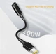 Кабель для зарядки ноутбука Lenovo Type-c female to USB pin male (Type-c - гнездо / USB pin - штекер ) - изображение 4