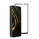 Защитное стекло LUX для Xiaomi Poco M3 Full Сover черный 0,3 мм в упаковке - зображення 1