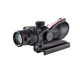 Оптичний приціл Trijicon Acog 4x32 BAC Dual Illuminated Red Chevron .223/5.56 BDC TA31F-100215 - зображення 7