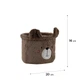 Кошик для зберігання Kite Sweet Bear K24-3100S-3, 20х16 см, плюшевий - зображення 2