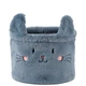 Кошик для зберігання Kite Cute Cat 20х16 см плюшевий Сірий (K24-3100S-2) - зображення 3