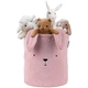 Кошик для зберігання Kite Lovely Rabbit 30х35 см плюшевий Рожевий (K24-3100L-1) - зображення 6