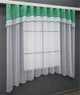 Кухонная гардина VR-Textil № 036к арка белый с бирюзовым 270х170 см (52-0924) - изображение 2