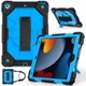 Чохол ARM Cover Apple iPad 5 (2017) 9.7" екран з ремінцем і підставкою 360° Black/Blue - зображення 1