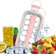 Форма для круглого льоду ICE CUBE TRAY на 17 кульок, Рожева, силіконова для льоду куля (VS7006486-2) - изображение 3