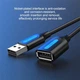 Кабель-подовжувач Vention USB 3.0 A Male → A Female, 3 м, 5 Гбіт/с CBHBI Black - зображення 6