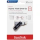 Флеш память флешка SanDisk iXpand Go 64Gb USB 3.0 Lightning Apple Black-Silver (SDIX60N-064G-GN6NN) - изображение 4