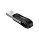 Флеш память флешка SanDisk iXpand Go 128Gb USB 3.0 Lightning Apple Black-Silver (SDIX60N-128G-GN6NE) - изображение 4