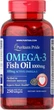 Омега-3 жирные кислоты Puritan's Pride Omega-3 Fish Oil 1000 mg 250 капс - изображение 1