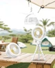 Вентилятор портативный USAMS Baby Stroller Fan ZB289 |4W; 3 speed; 360 degree fold; Night Ligh; 2000mAh| White - изображение 3