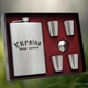 Подарочный набор фляга для алкоголя с рюмками 4 шт VexShop 9oz набор для мужчин Фляга с рюмками 270 мл (12776202) - изображение 2