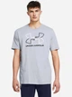 Футболка длинная мужская Under Armour UA GL Foundation Update SS 1382915-011 2XL Серая (196885635595) - изображение 1