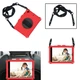 Чехол STR EVA Apple iPad 9 (2021) 10.2 экран с подставкой и ремнём для ношения на плече Red - изображение 2