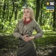 Женская вышиванка M-Tac 100% лен Олива Размер 42 - изображение 1