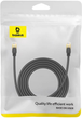 Patchcord Baseus Cat 8 SFTP 3 m Black (B0013320A111-04) - obraz 7