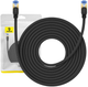 Patchcord Baseus Cat 7 SFTP 10 m Black (B0013320B111-07) - obraz 6