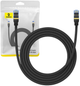 Patchcord Baseus Cat 7 SFTP 2 m Black (B0013320B111-03) - obraz 6