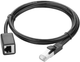 Patchcord Ugreen Cat 6 FTP 3 m Black (6957303882823) - obraz 4