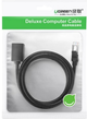 Patchcord Ugreen Cat 6 FTP 3 m Black (6957303882823) - obraz 5