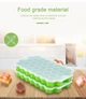 Форма для льда Соты 20*12*2.5 см силиконовая с крышкой - изображение 6
