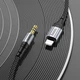 Кабель HOCO Fresh digital audio conversion cable Lightning UPA26 1m DAC black - изображение 7