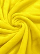 Ткань махровая Велсофт желтый 100% п/э 280г/м2 180см 1м.п. - изображение 1