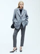 Штаны женские H&M 060751471_checked 42 Темно-серые (6666000322906) - изображение 4
