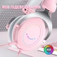 Навушники Fifine H3 RGB Pink (H3P) - изображение 4