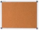 Доска пробковая 60х90 cм. в алюминиевой рамке Buromax BM.0017 - изображение 1