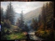 Картина маслом 50х70см Ранкові кольори Карпат пейзаж на полотні мастихін ручна робота художника Alleya-kartin - зображення 1