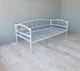 Тахта металлическая Tobi Sho CAROLA LUX для террасы, сада 200X90 Белая - изображение 2