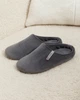 Тапочки домашние велюровые закрытые Графит Maybel 38-39 (3352_3) - изображение 1