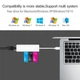Концентратор Ethernet адаптер Type-C 3.1 на RJ45 LAN (100 Мбит/с) + 3 port USB 2.0 (485990) - изображение 5