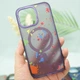 Чохол TPU+PC Flush with MagSafe для Apple iPhone 14 (6.1") Dark purple - изображение 3