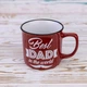 Кружка для тата Кращий тато у світі - Best dad in the world 400мл 12732 (червоний) - зображення 1