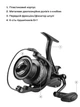 Котушка Brain Classic Carp Baitrunner 5000 4+1BB 5.0:1 Screw Handle (147156) 1858.45.34 - изображение 1