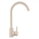 Мойка кухонная, прямоугольная, композитная Valetti 26R 62х50см Бежевая + смеситель - изображение 3