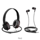 Навушники HOCO W24 Enlighten headphones with mic set Red - зображення 1