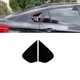 Накладки на окна задней двери BMW X6 E71 E72 2008-2014 уголки жабры 2шт цвет Черный - изображение 5