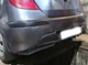 Накладка на задній бампер Hyundai i30 акулі плавці канарди універсальна чорного кольору - зображення 2