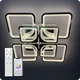 Люстра светодиодная 517 Light 3color с пультом 240Вт Хром (01176) - изображение 2