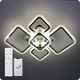 Люстра светодиодная 517 Light 3color с пультом 114Вт Хром (01450) - изображение 2