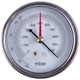 Манометр (вакуумметр) 310500301 VALUE (D корпуса=75mm, 2 стрелки, подключение сзади) - изображение 2