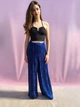 Брюки жіночі сині в квіти Zara 9977 M(28) - зображення 3
