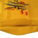 Шапочка для плавания женская для длинных волос SNS, yellow music KW-1Ж - изображение 2