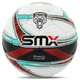 Мяч футбольный профессиональный №5 SOCCERMAX (PU, Белый-Красный) (FB-5049_Белый-Красный) - изображение 1